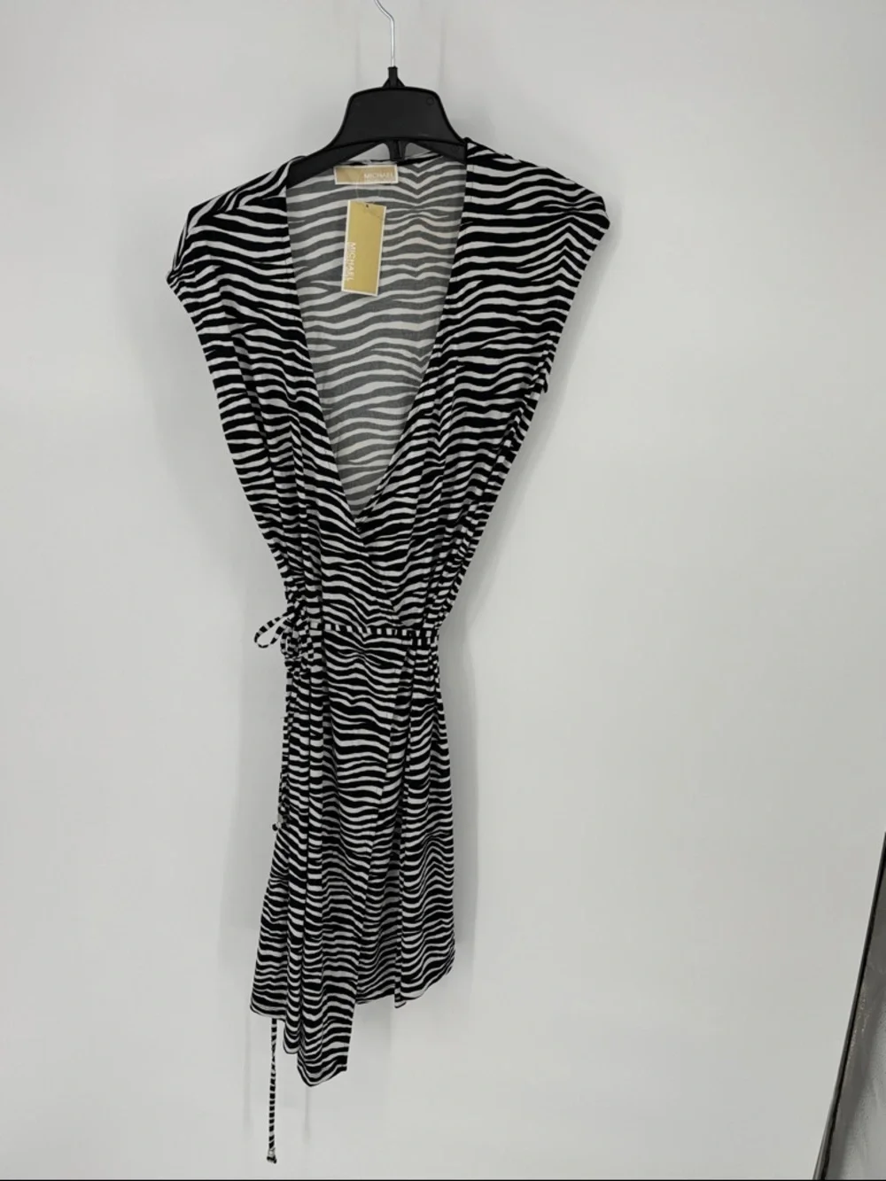 Michael Kors sleeveless zebra
